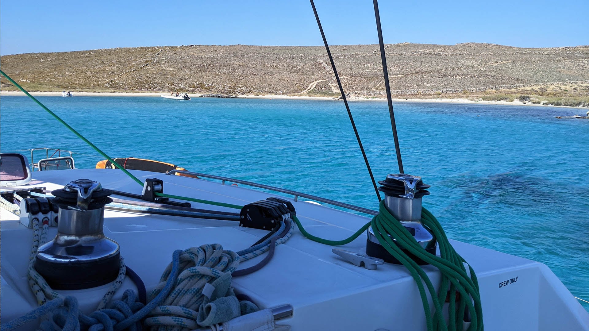             GET ON BOARD!                    sailing out of the ordinary with a luxury catamaran           