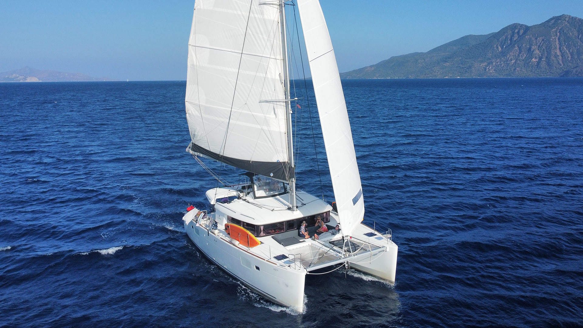            Get on board!                     Catamaran crewed charter for relaxing holidays                  Book your charter           